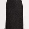 Donna Karan New York Sheer Inset Pencil Skirt in Black - Lyst
