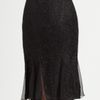 Donna Karan New York Sheer Inset Pencil Skirt in Black - Lyst