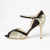 Kate Spade Corinne Sandal in Black (black/ gold) - Lyst