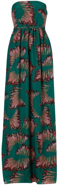 Madam Rage Plaited Strapless Maxi Dress - Lyst