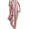 Marc Jacobs Ss The Prisoners Skunk Clutch in Red in White (red stripe) - Lyst