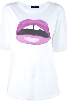 Markus Lupfer Lara Lip Oversized Tshirt - Lyst