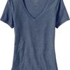 Old Navy Vintage Style VNeck Tee in Blue - Lyst