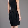 Paper London Structured Shift Dress in Black - Lyst