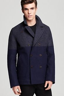 Paul Smith Peacoat - Lyst