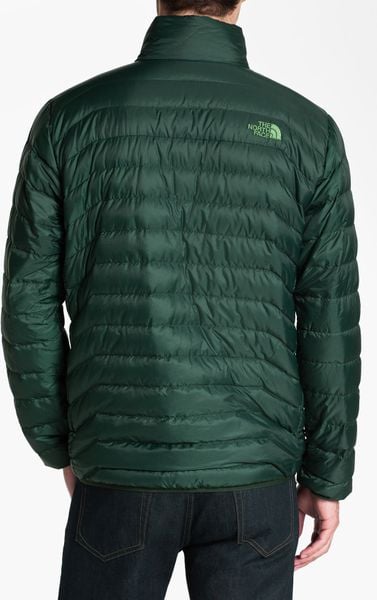 the north face green coat