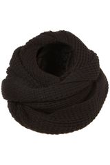 Topshop Mid Weight Camo Scarf
