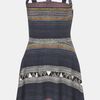 Topshop Baja Harness Dress in Multicolor (blue/ multi) - Lyst