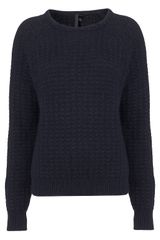 Topshop Angora Stitch Jumper By Boutique