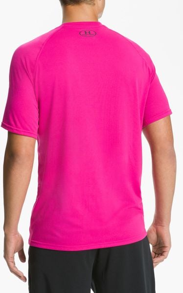 pink under armor shirt