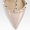 Valentino Patent Leather Rockstud Slingback Pumps in Beige (blush) - Lyst