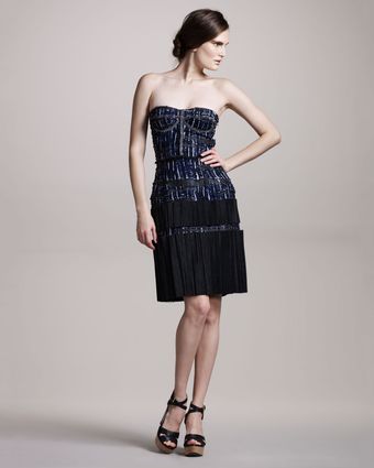 Bottega Veneta Adeline Peplum Dress - Lyst