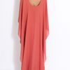 Elie Saab Cape Style Georgette Gown in Red (gold) - Lyst