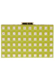 Elie Saab Grid Box Clutch - Lyst