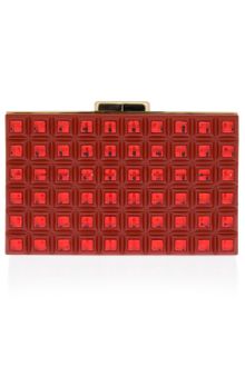Elie Saab Grid Box Clutch - Lyst
