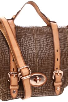 Fossil Fossil Maddox Embossed Organizer Flap Cross Body - Lyst
