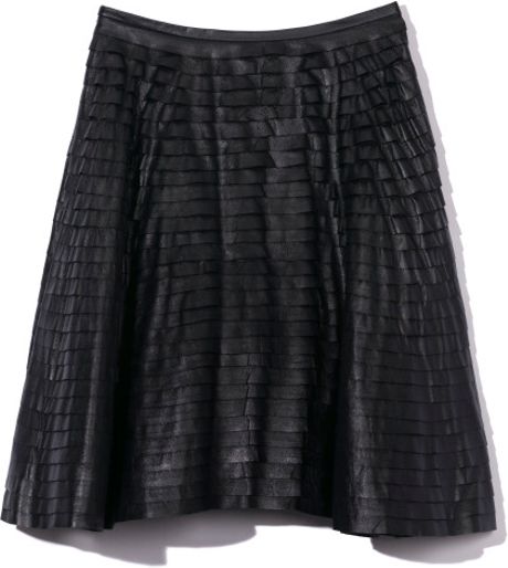 Black Flounce Skirt