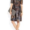 Mulberry Tie Dye Satin and Lace Dress in Multicolor (multicolored) - Lyst