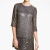 French Connection Embellished Shift Dress in Blue - Lyst