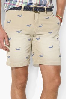 Polo Ralph Lauren 'Officers' Flat Front Shorts - Lyst