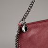 Stella Mccartney Chain Trimmed Clutch in Red (purple) - Lyst