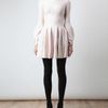 Alexander Mcqueen Floral Brocade Silk Wool Knit Dress in Pink - Lyst
