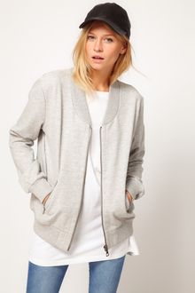 ASOS Collection Asos Sweat Bomber - Lyst