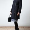 Chloé Tailored Woolangora Coat in Blue - Lyst