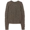 Isabel Marant Vichy Knit Pullover in Green (khaki) - Lyst
