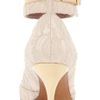 Tabitha Simmons Helen Pump in Gold (nude lace) - Lyst