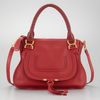 Chloé Marcie Medium Shoulder Bag  in Red (hollyberry) - Lyst