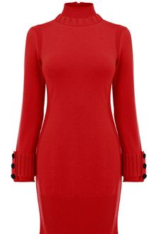 Karen Millen Essential Sweater Knit Dress - Lyst