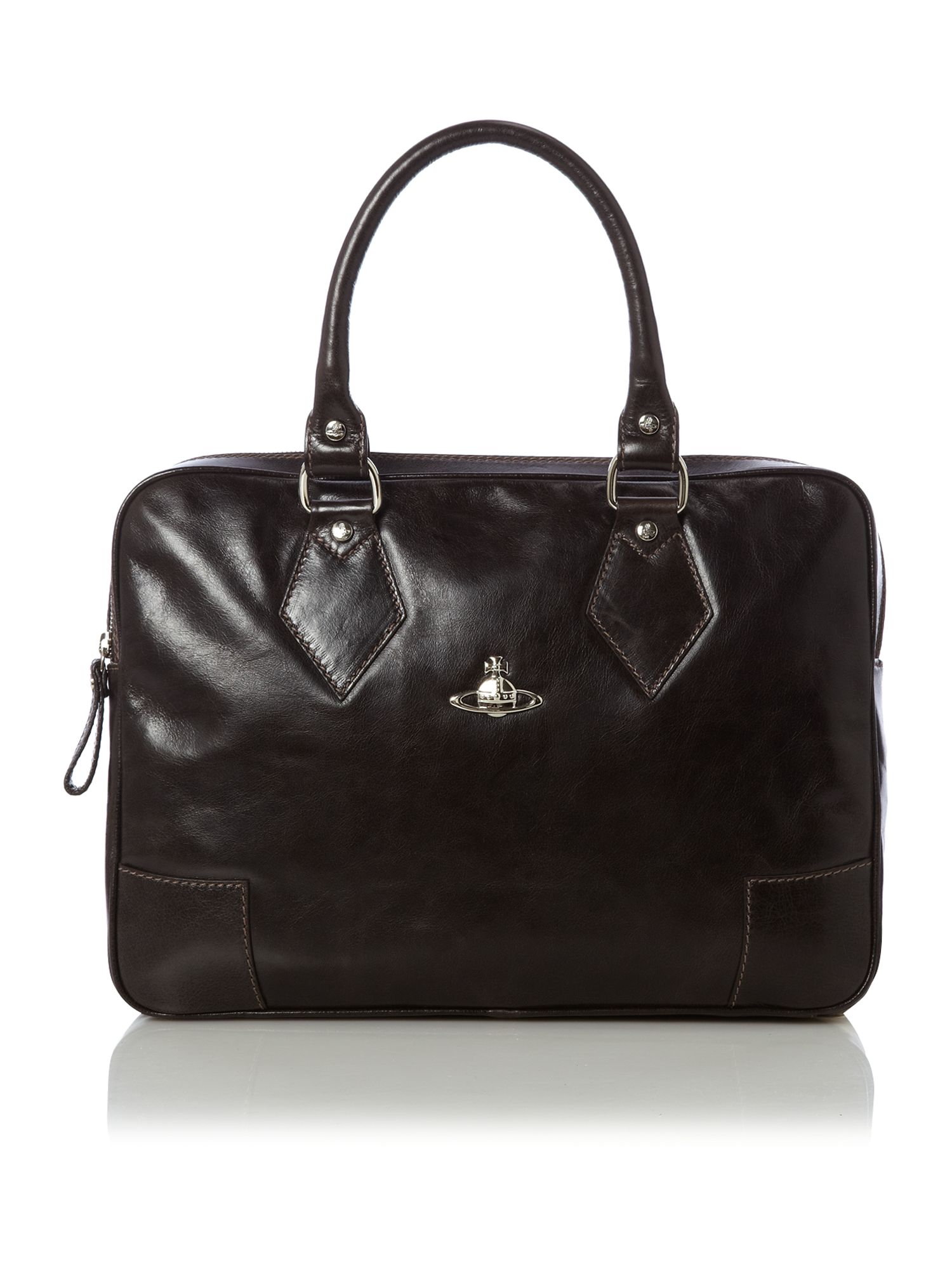 Vivienne Westwood Nomad Laptop Bag in Brown for Men Lyst