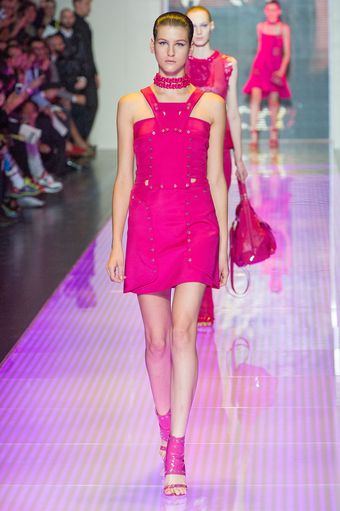 Versus  Spring 2013 Runway Look 2 - Lyst