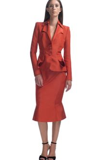 Zac Posen Cayenne Fitted Dinner Jacket - Lyst