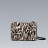 Zara Zebra Clutch with Chain in Animal (two-tone) - Lyst