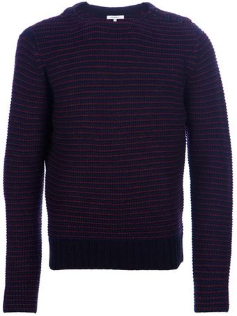Carven Button Detail Sweater - Lyst