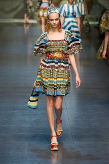 Dolce & Gabbana Spring 2013 Runway Look 57 - Lyst
