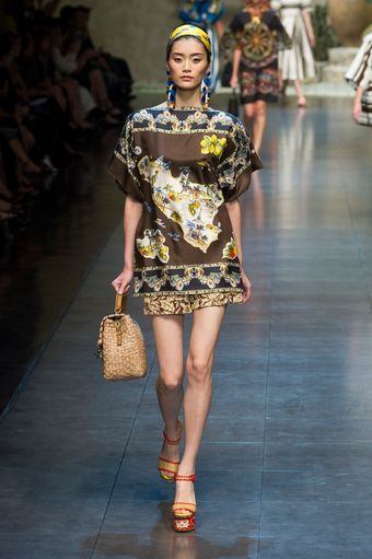 Dolce & Gabbana Spring 2013 Runway Look 63 - Lyst