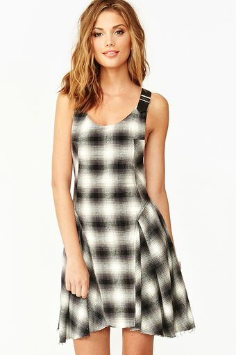 Nasty Gal Detention Plaid Dress - Lyst