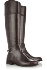 Tory Burch Jess Leather Riding Boots