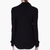 Balmain Black Doublebreasted Angora Cashmere Blazer in Black - Lyst