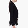 Balmain Black Doublebreasted Angora Cashmere Blazer in Black - Lyst