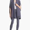 Donna Karan New York Collection Draped Cashmere Cardigan in Gray (geode) - Lyst