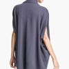 Donna Karan New York Collection Draped Cashmere Cardigan in Gray (geode) - Lyst