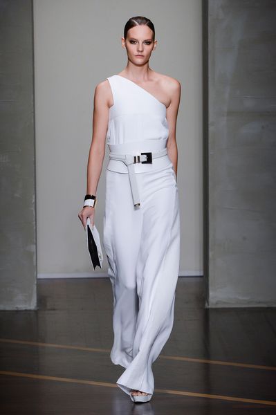 Gianfranco Ferré Spring 2013 Runway Look 8 in  - Lyst