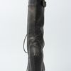 Jeffrey Campbell The Lautrec Hi Boot in Black Distressed in Black - Lyst
