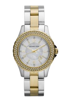 Michael Kors Minisize Madison Threehand Glitz Watch - Lyst