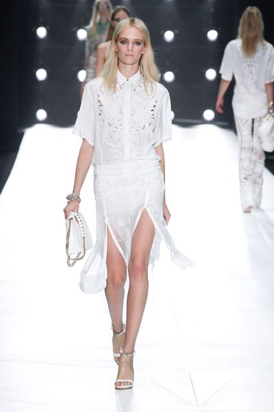 Roberto Cavalli Spring 2013 Runway Look 5 in  - Lyst