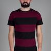 Saturdays Surf Nyc Randall Block Stripe TShirt in Purple for Men (burgundy) - Lyst